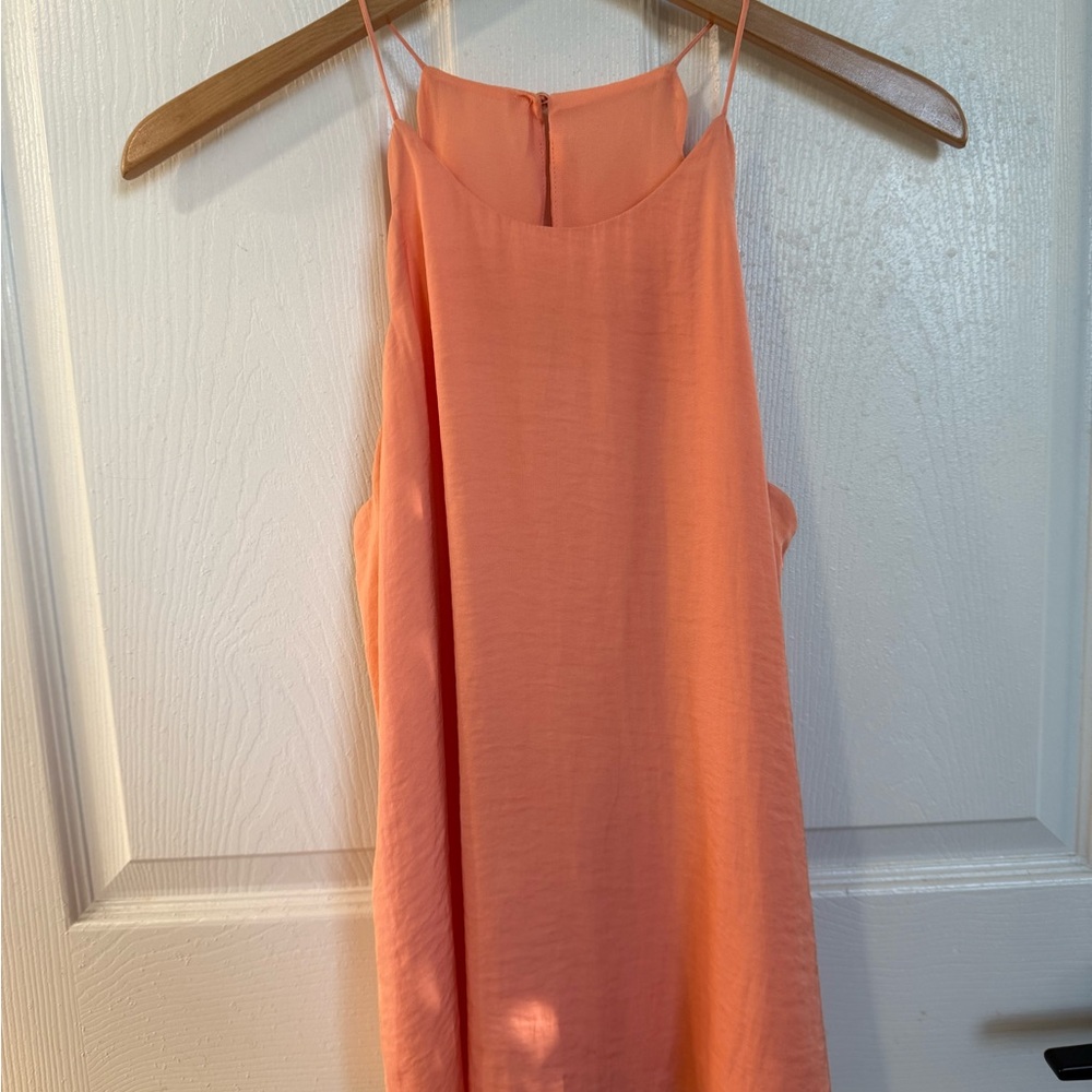 Coral Scalloped Tank